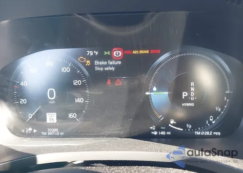 2020 Volvo Xc60 Hybrid T8 Inscription из США, поврежденный, VIN YV4BR0DL8L1554014